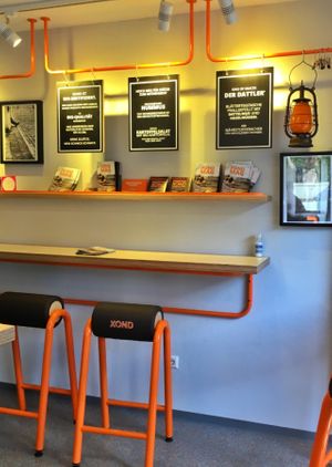 Inside Xond restaurant, Stuttgart at XOND in Stuttgart