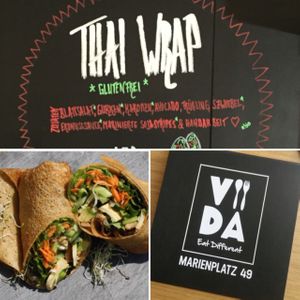 Thai Wrap glutenfrei  at VIDA in Ravensburg