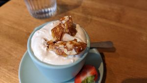 Chocolate pot at Earthlings in Bolton