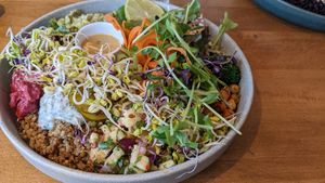Nourish bowl at Earthlings in Bolton