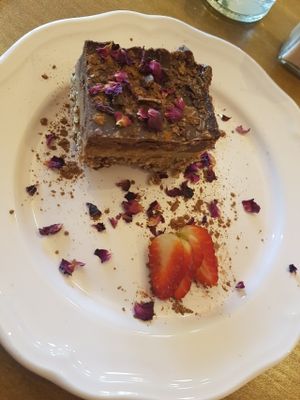 Caramel slice  at Earthlings in Bolton