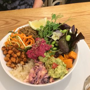 Specials Menu - 'Nourish Bowl'. at Earthlings in Bolton