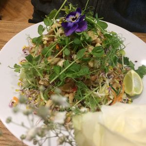 Living Pad Thai. at Earthlings in Bolton