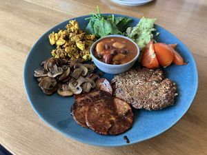 Earthling breakfast   at Earthlings in Bolton