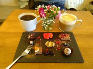 Mini Dessert Sampler Plate at Earthlings in Bolton