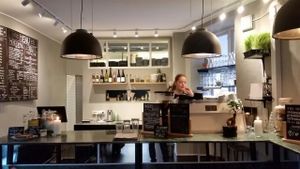 bar at Hafnia Bar in Copenhagen