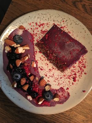 Raw cake at Hafnia Bar in Copenhagen