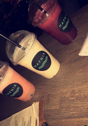 Juices and shake at Hafnia Bar in Copenhagen