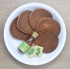 Gluten Free Pancakes at Revel Kitchen in Brentwood