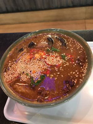 vegan ramen at Ra.man in Kyiv