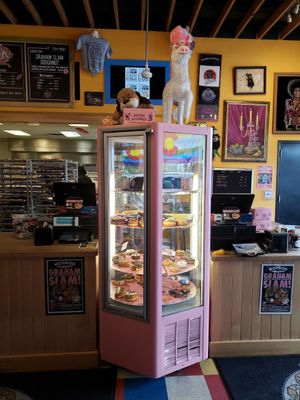 Doughnut Display at Voodoo Doughnut - E Colfax in Denver