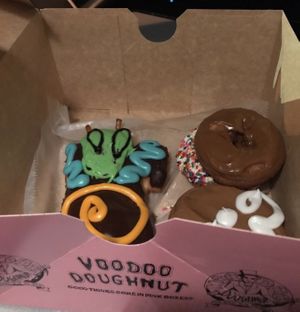   at Voodoo Doughnut - E Colfax in Denver