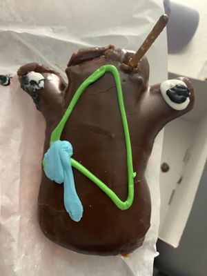 Vegan voodoo doll donut  at Voodoo Doughnut - E Colfax in Denver