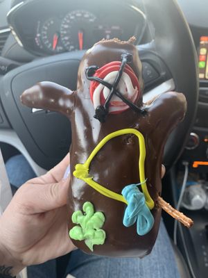 Vegan voodoo doll  at Voodoo Doughnut - E Colfax in Denver