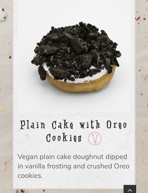 Vegan option at Voodoo Doughnut - E Colfax in Denver