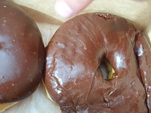 Vegan Chocolate Ring at Voodoo Doughnut - E Colfax in Denver