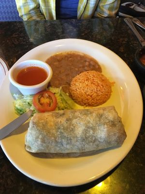 Burrito  at La Cueva Restaurante Mexicano in Torrey