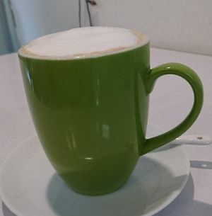 Special Soy Cafe Latte at Brother Su Vegan Kitchen in New Taipei City