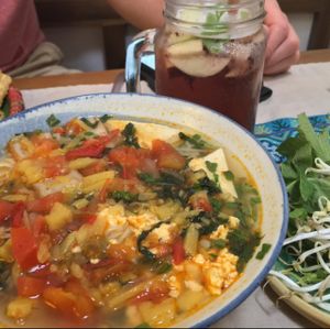 food at Dong Xanh in Hanoi