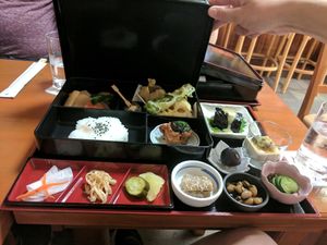 Traditional Bento at Arashiyama-kan in Kyoto