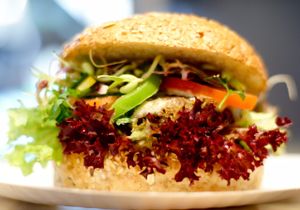 Vegan Burger - ROLNIK #omnomnom at Farma Burgerownia Roslinna in Krakow