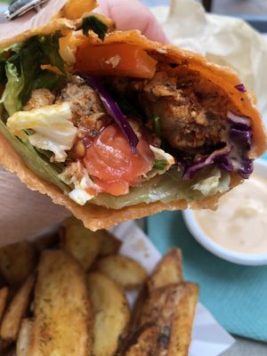   at Farma Burgerownia Roslinna in Krakow