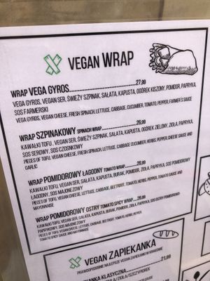   at Farma Burgerownia Roslinna in Krakow