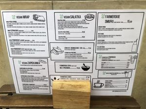   at Farma Burgerownia Roslinna in Krakow