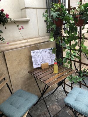   at Farma Burgerownia Roslinna in Krakow