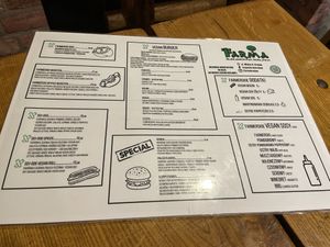   at Farma Burgerownia Roslinna in Krakow