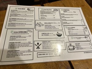   at Farma Burgerownia Roslinna in Krakow