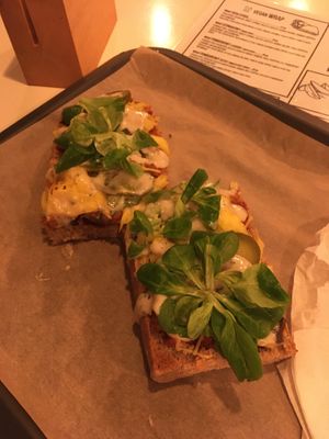   at Farma Burgerownia Roslinna in Krakow