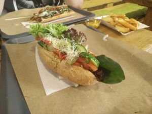 Yum at Farma Burgerownia Roslinna in Krakow