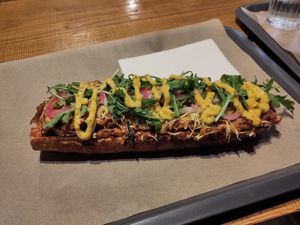 Vegan zapiexy! at Farma Burgerownia Roslinna in Krakow