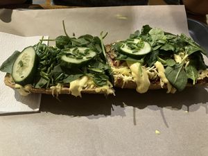   at Farma Burgerownia Roslinna in Krakow