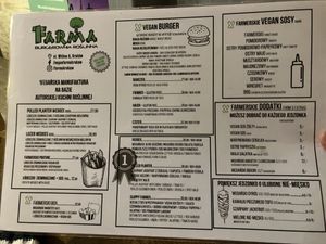   at Farma Burgerownia Roslinna in Krakow