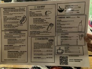   at Farma Burgerownia Roslinna in Krakow