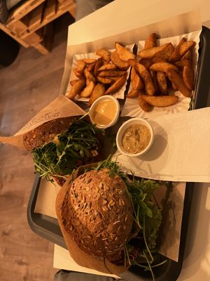   at Farma Burgerownia Roslinna in Krakow