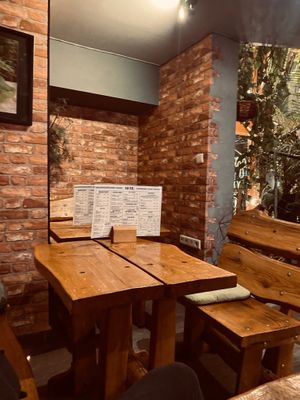 Indoor at Farma Burgerownia Roslinna in Krakow