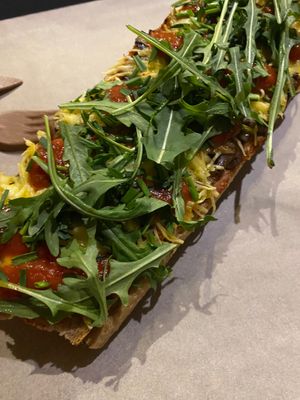 Classic Zapiekanka at Farma Burgerownia Roslinna in Krakow