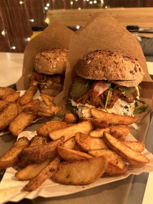   at Farma Burgerownia Roslinna in Krakow