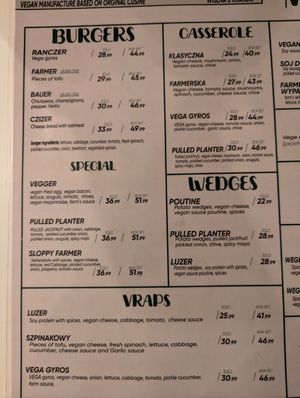  at Farma Burgerownia Roslinna in Krakow