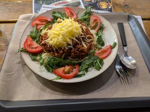 Wegabolonski at Farma Burgerownia Roslinna in Krakow