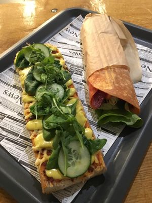   at Farma Burgerownia Roslinna in Krakow