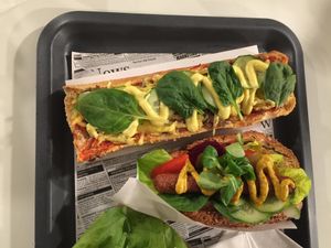 zapikanka at Farma Burgerownia Roslinna in Krakow