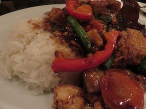 No. 59 Tofu with various vegetables (vegan) at Asia Wok in Saarbrucken