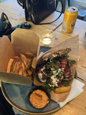   at Falafel Factory in Copenhagen