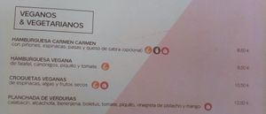 Carta. at Carmen Carmen in Ciudad Real