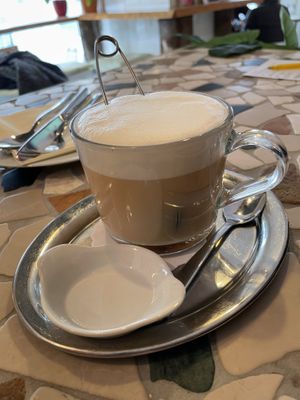 Soy chai latte @ Schneeweiss & Rosenrot, Goslar at Schneeweiss + Rosenrot in Goslar