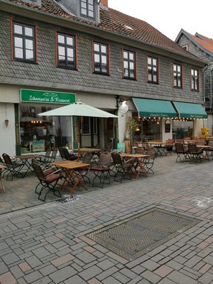 Schneeweiss & Rosenrot outside at Schneeweiss + Rosenrot in Goslar